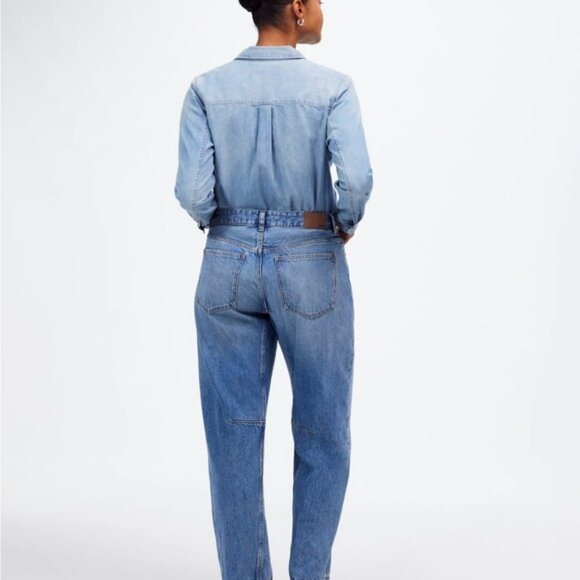 Madewell The Curvy Darted Barrel-Leg Jean size 28 - Picture 3 of 10